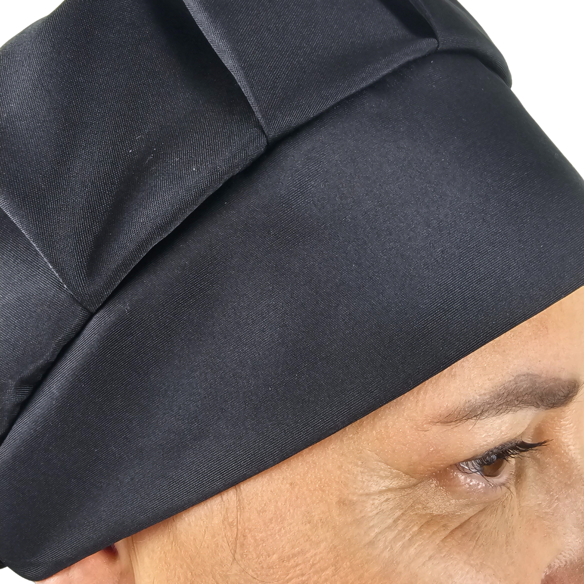 Touca Conffort Estampada - Preta Lisa - Imagem 2