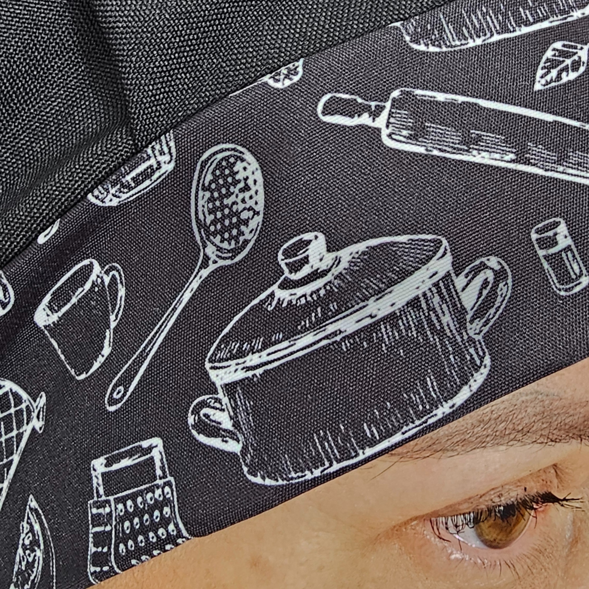 Touca Gourmet Estampada - Caçarola - Imagem 2