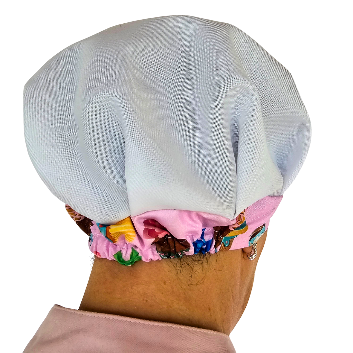 Touca Gourmet Estampada - Bolo Rosa - Imagem 3