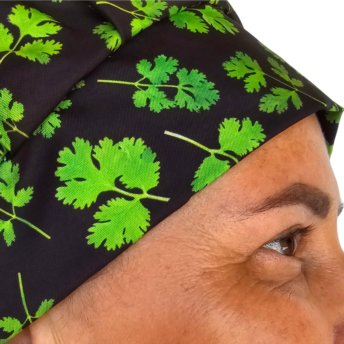 Kit Avental e Touca Conffort Estampada - Salsinha - Imagem 2