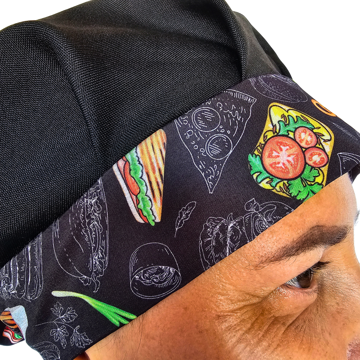 Touca Gourmet Estampada - Lanches - Imagem 2