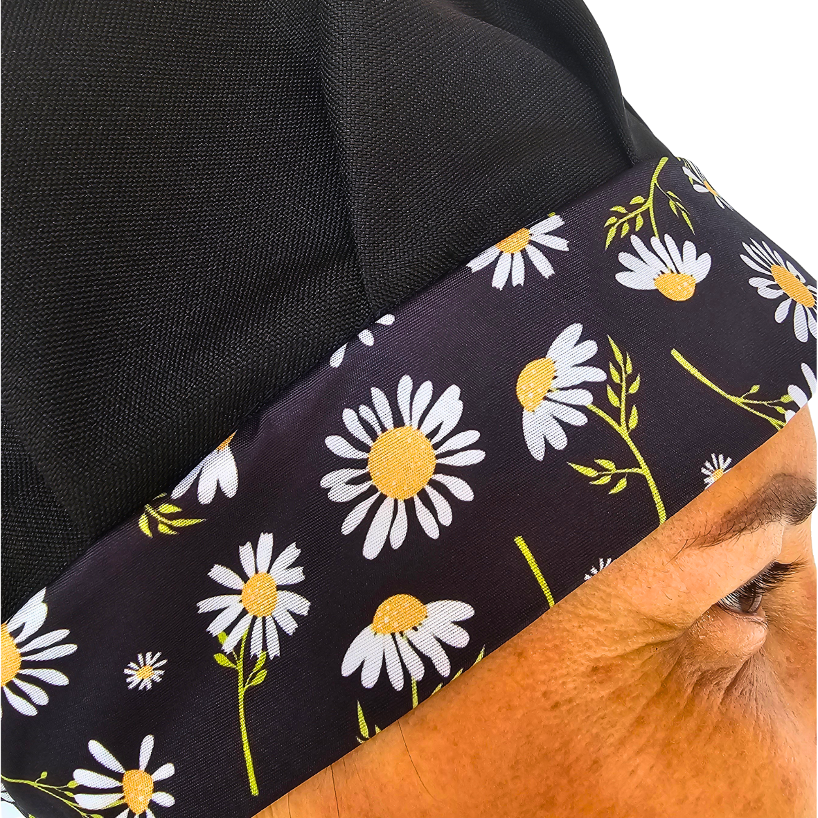 Touca Gourmet Estampada - Margaridas - Imagem 2